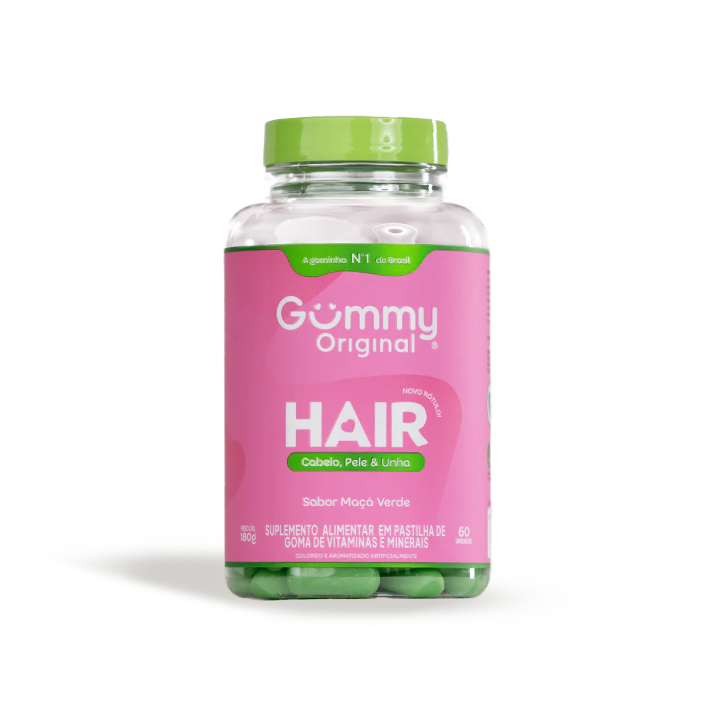 GUMMY HAIR® - MAÇÃ VERDE 180 G