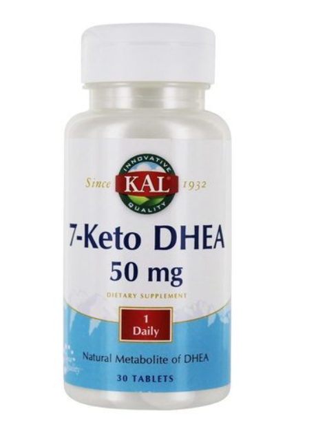 7-Keto DHEA 50mg, 30 Tabletes, Kal