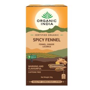 Chá Spicy Fennel - Organic india 25 Sachês