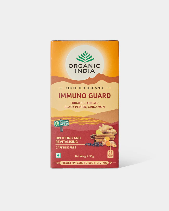 Chá Infusão Immuno Guard 25 Sachês de 2g – Organic India