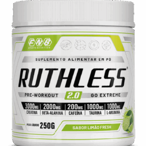 Pré Treino Ruthless Pre Workout Zero Carbo 250g Sabor Limão - FNB Sports