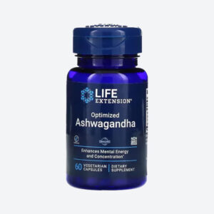Ashwagandha, 125mg, 60 cápsulas, Life Extension