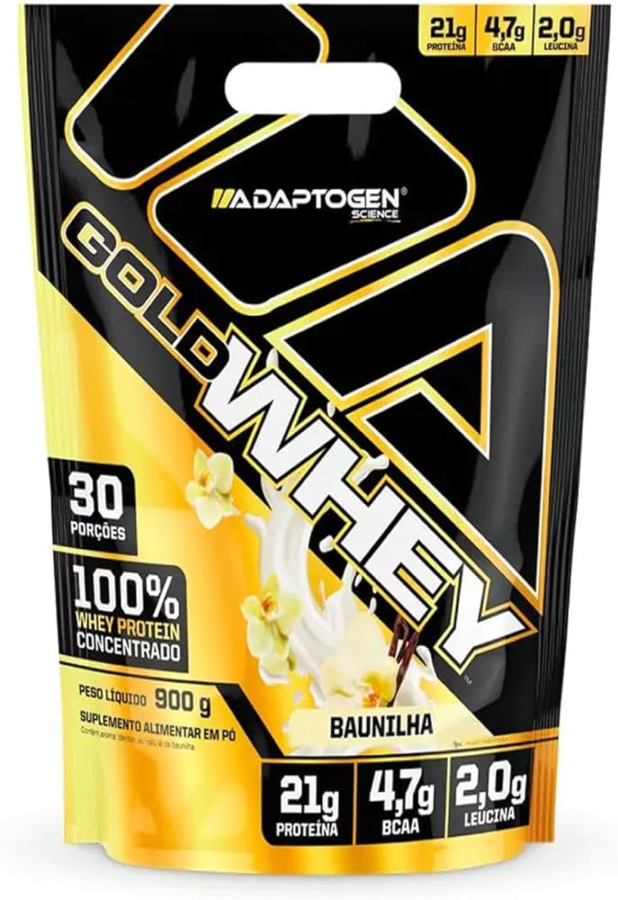Gold Whey 900g Vanilla Adaptogen