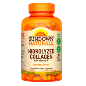 Colágeno Hidrolisado, 120 Comprimidos. Sundown