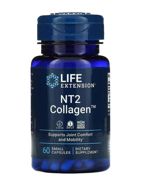 Colágeno NT2, 60 Cápsulas, Life Extension