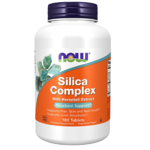 Complexo de Sílica, 40mg,  180 Comprimidos - Now Foods