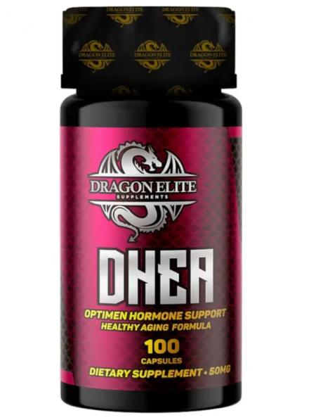 DHEA 50mg, 100 Capsulas, Dragon Elite