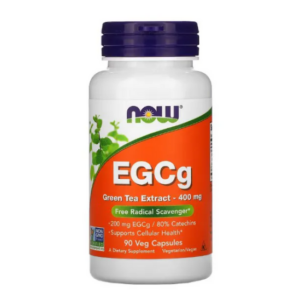 Extrato de Chá Verde, EGCG, 400 mg, 90 Cápsulas , Now