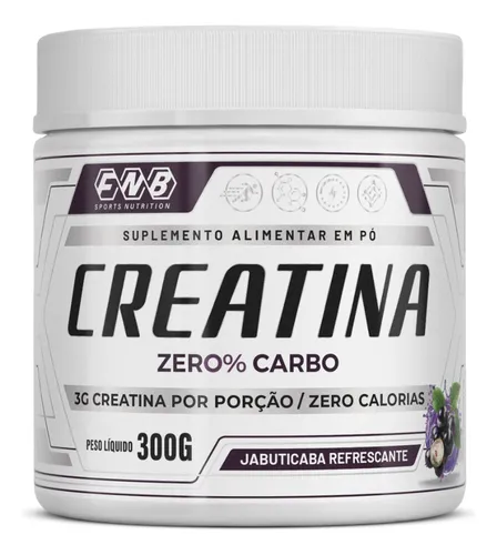 Creatina Zero Carbo 300g Sabor Jabuticaba - Fnb Sports