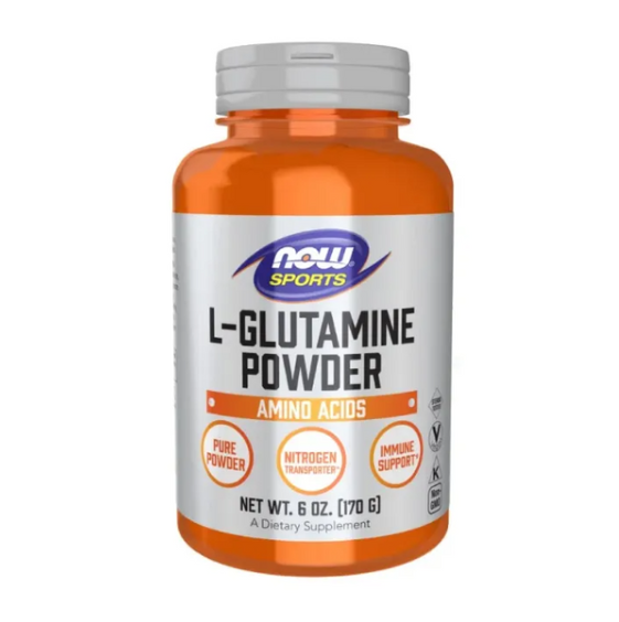 L-Glutamina em Pó, 5.000mg, 170g, Now