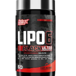 Lipo 6 Black, Emagrecedor Ultra Concentrado, 60 Cápsulas, Nutrex