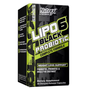 Lipo 6 Black Probiotic, 30 Cápsulas, Nutrex