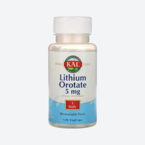 Lithium Orotate, 5mg, 120 Cápsulas, Kal