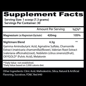 Psychotic Black Fruit Punch 220g Insane Labz - Imagem 3