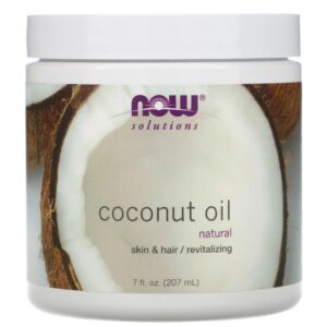 Óleo de Coco Natural, 207 ml, Now