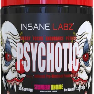 Psychotic Red Sabor strawberry lemonade Insane Labz