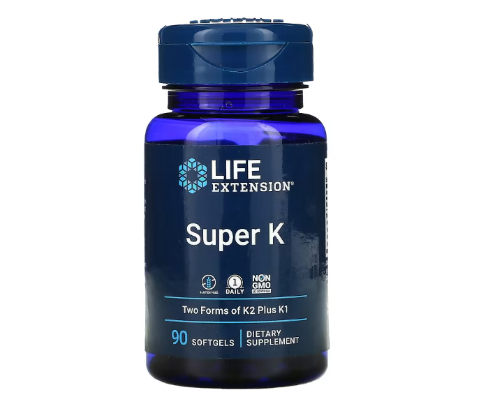 Super K Elite, 90 Softgels, Life Extension