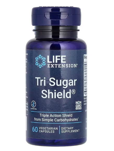 Tri Sugar Shield, 60 Cápsulas, Life Extension