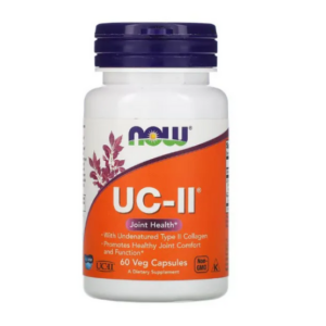 UC-II, Colágeno Tipo II, Saúde das articulações, 40mg, 60 Cápsulas, Now