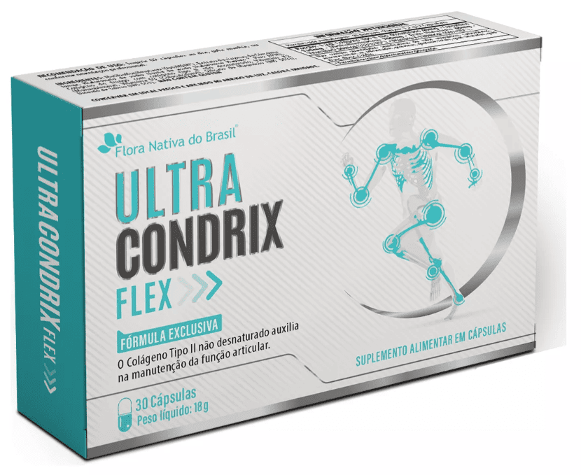 Ultra Condrix, Colágeno tipo II, 30 Cápsulas, Flora Nativa